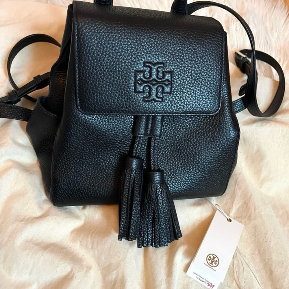 Tory Burch Thea Mini Backpack in black
